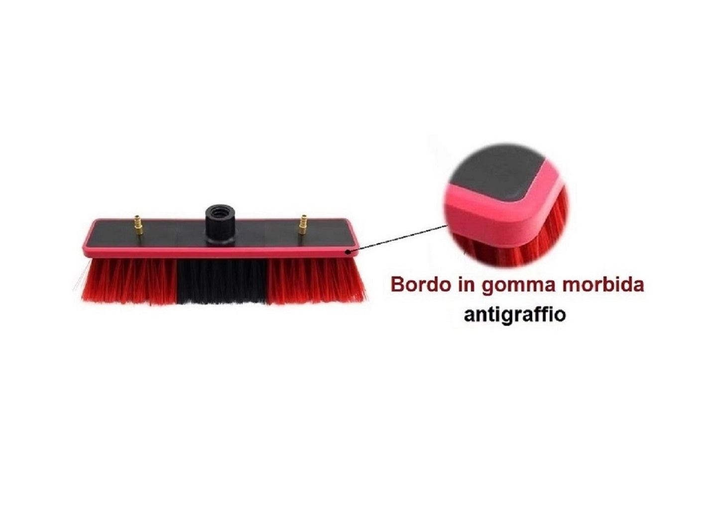 RCFX-08 Idrospazzola con bordo antigraffio